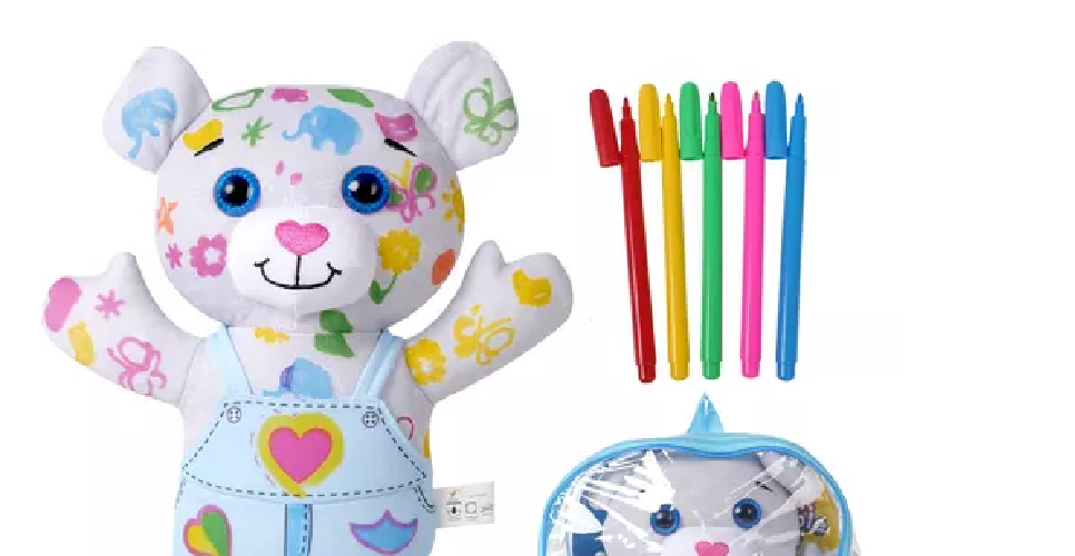 Miniatura 3 de oso peluche para pintar